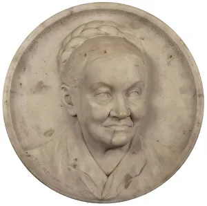 Historicism Prints: The mother of actor Alexander Girardi, 1889. Creator: Viktor Oskar Tilgner