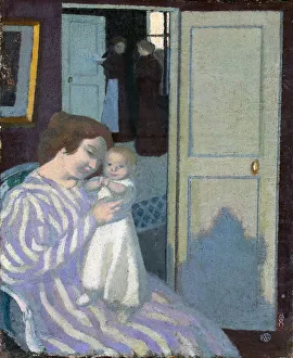 Sergei Ivanovich 1820 1893 Prints: Mother and Child, 1895