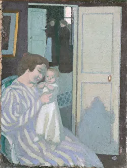Mother And Child Collection: Mother and Child, 1895. Artist: Denis, Maurice (1870-1943)