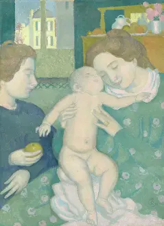 Tenderness Prints: Mother and Child with Apple (Maternite a la pomme)