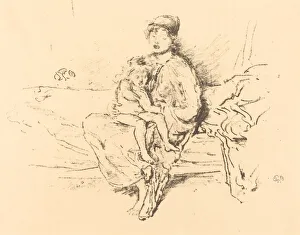 Hardship Collection: Mother and Child, No. 2, 1891 / 1895. Creator: James Abbott McNeill Whistler
