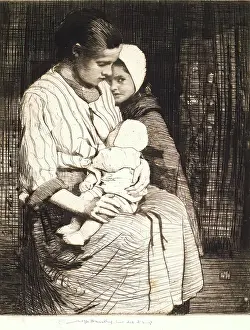 Family Group Prints: The Mother. Creator: William Lee-Hankey