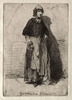 1834 1903 Prints: The Mother Gerard, 1858. Creator: James McNeill Whistler (American, 1834-1903)