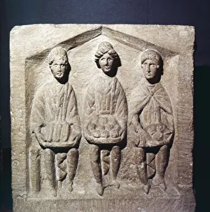 Number Prints: Three Mother Goddesses, Celtic, c1st century