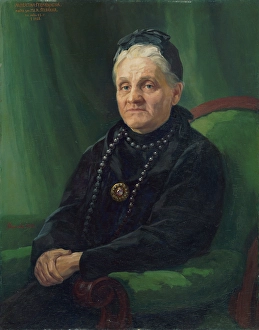 1928 Prints: Mother of M. R. Stefanik, 1928. Creator: Jozef Hanula