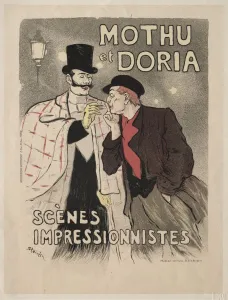 Théophile Alexandre Steinlen Swiss Prints: Mothu et Doria - Scenes impressionistes, 1893. Creator: Theophile Alexandre Steinlen