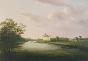 Waterscape Prints: Motif from Strömsholm, 1814. Creator: Pehr Gustaf von Heideken
