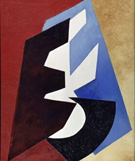 Abstract Collection: Motion of the planes, 1917-1918. Artist: Exter, Alexandra Alexandrovna (1882-1949)