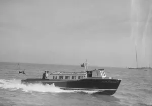 The motor boat Island Enterprise, S. I
