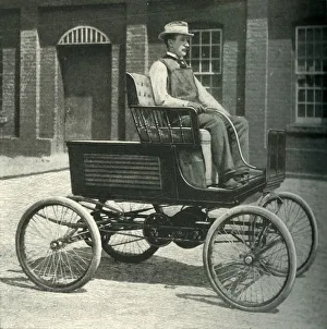 Automation Prints: Motor-Car Equipped with the New Storage Battery, 1902. Creator: Unknown