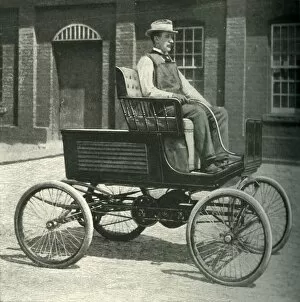 Battery Collection: Motor-Car Equipped with the New Storage Battery, 1902. Creator: Unknown