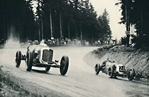 Competitive Gallery: Motor racing on the Nurburg Ring, 1937