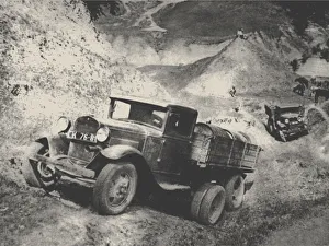 Monochrome Picture Collection: Motor Rally Moscow-Karakum-Moscow, 1933, 1933