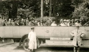 Day Out Prints: Motor tours to Dartmoor by the Grey Torpedo Cars, early 20th century. Artist: Pyne