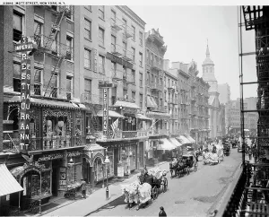 Mott Street, New York, N.Y. c1905?. Creator: Unknown