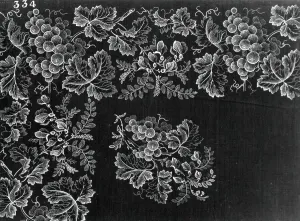 Mouchoirs (Volumes I and II), France, 19th century. Creator: Unknown