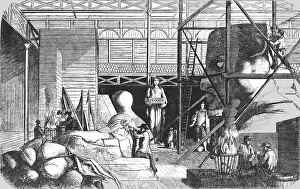 Moulding Room, Crystal Palace, Sydenham, 1854. Creator: Unknown
