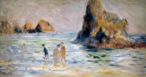 Guernsey Prints: Moulin Huet Bay, Guernsey, c1883. Artist: Pierre-Auguste Renoir