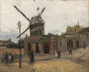 Variety Show Prints: Moulin de la Galette, 1886. Creator: Gogh, Vincent, van (1853-1890)