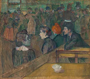 Waiting Prints: Moulin de la Galette, 1889. Creator: Henri de Toulouse-Lautrec