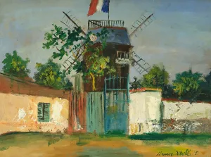 Variety Show Prints: Moulin de la Galette, 1913. Creator: Utrillo, Maurice (1883-1955)