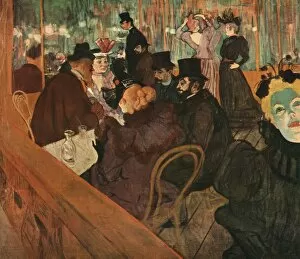 Demi Monde Gallery: At the Moulin Rouge, 1892, (1952). Creator: Henri de Toulouse-Lautrec