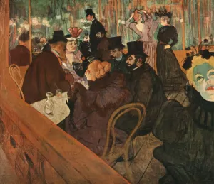 Montmartre Prints: At the Moulin Rouge, 1892, (1952). Creator: Henri de Toulouse-Lautrec