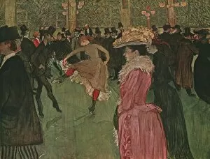 Cooper Douglas Gallery: At the Moulin Rouge: The Dance, 1890, (1952). Creator: Henri de Toulouse-Lautrec
