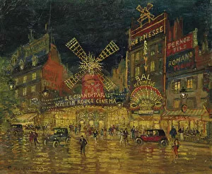 Centre Gallery: Moulin Rouge, Paris