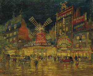 Centre Gallery: Moulin Rouge, Paris