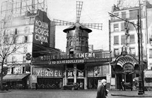The Moulin Rouge, Paris, 1931. Artist: Ernest Flammarion