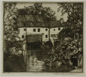 Moulin St. Maurice, 1902. Creator: Donald Shaw MacLaughlan