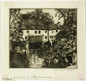 Moulin St. Maurice, 1902. Creator: Donald Shaw MacLaughlan