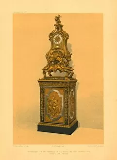 Or Moulu Clock, Property of His Grace the Duke of Buccleuch. French, 18th century