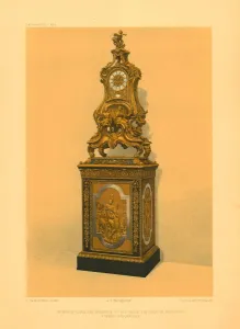 Or Moulu Clock, Property of His Grace the Duke of Buccleuch. French, 18th century Or Moulu Clock, Property of His Grace the Duke of Buccleuch. French, 18th century