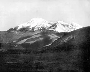 John L John Lawson Prints: Mount Chimborazo, Ecuador, 1893. Artist: John L Stoddard