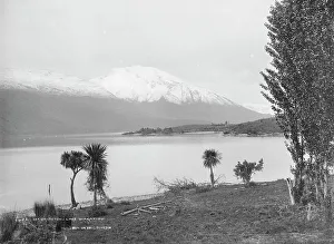 Te Papa Tongarewa Prints: Mount Crichton (sic), Lake Wakatipu, 1886. Creator: Burton Brothers