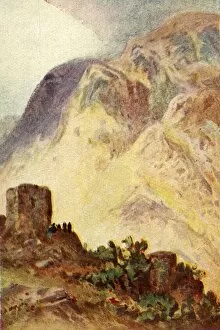 Spirituality Gallery: Mount Ebal and Mount Gerizim - John iv. 20, c1924. Creators: James Clark, Henry A Harper