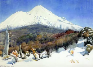 Peak Prints: Mount Egmont, 1929. Creator: Dorothy Kate Richmond