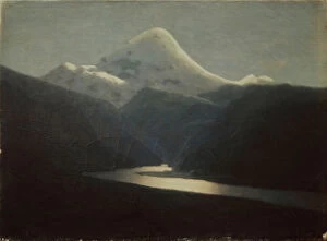 At the Mount Elbrus, 1870s. Artist: Kuindzhi, Arkhip Ivanovich (1842-1910)