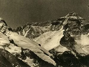 Ominous Collection: Mount Everest from the Base Camp, c1918-c1939. Creator: Unknown