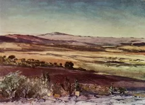 Mount Tabor Gallery: Mount Hermon from the slopes of Tabor, 1902. Creator: John Fulleylove