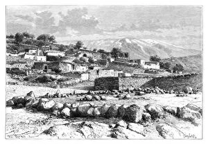 Virtue Co Ltd Gallery: Mount Hermon, Syria, 1895.Artist: Armand Kohl