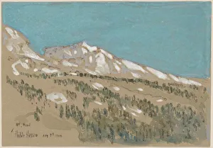 Frederick Childs Hassam Prints: Mount Hood, Oregon, 1904. Creator: Frederick Childe Hassam