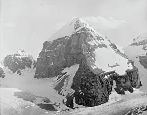 Alberta Canada Prints: Mount Lefroy & the Mitre, Alberta