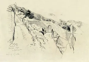 Adam And Charles Collection: On the Mount of Olives, Where The Disciples Slept During the Agony in the Garden, 1902