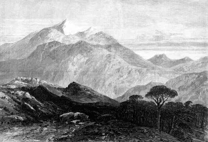 Kidnap Prints: Mount Pentelicus, from the height above Marathon