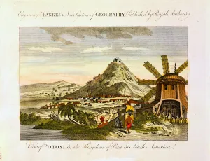 Mount Potosi, Bolivia, c1788 Mount Potosi, Bolivia, c1788
