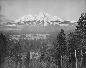 Active Volcano Prints: Mount Shasta, 19th century