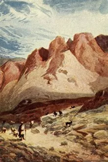 James Ii Collection: Mount Sinai - Acts vii 38, c1924. Creators: James Clark, Henry A Harper